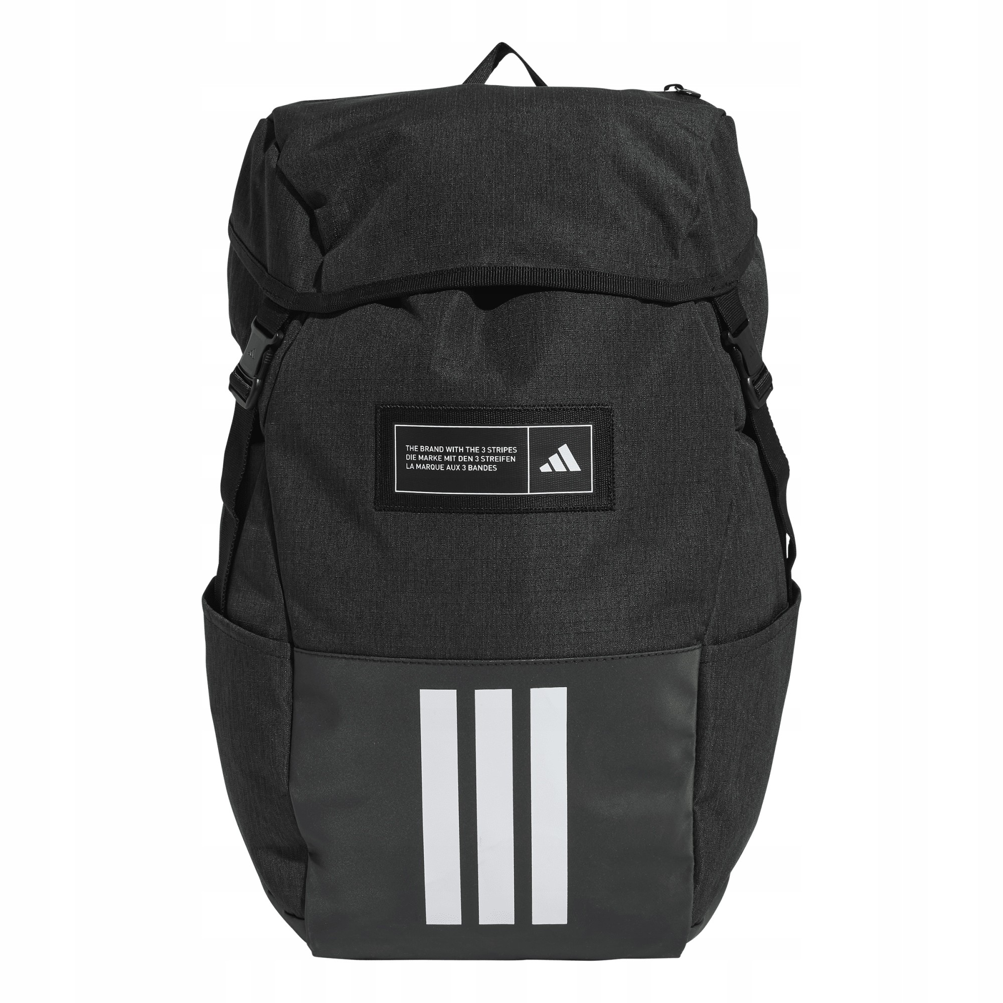 Vysoko kvalitný športový batoh unisex, čiernobiela farba, veľkosť A4, 25,75 l