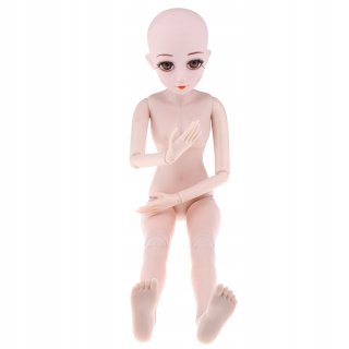1/3 BJD Žena Doll Elastic telo Model