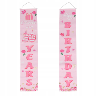 Párty Girlandy - 1 pár polyester dverný záves dekorácie šik