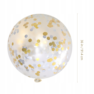 Balóny na párty - 1ks 36-inch svadobné balón krásny guľatý