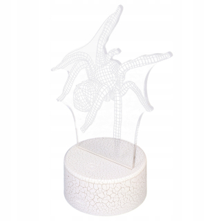 Nočná lampa do detskej izby - 1 ks Creative Spider lampy farebné Night Lights