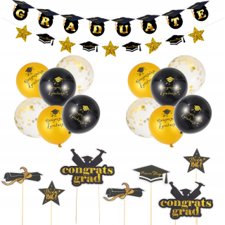 Balóny na párty - 1 Set Banner Party rekvizity strany