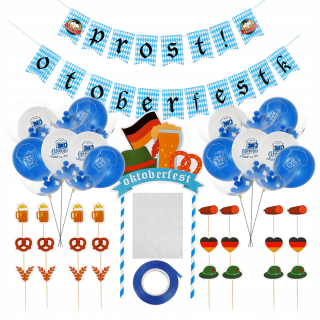 Balóny na párty - 1 sada dekoratívnych Bunting pre rokovania