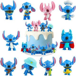 Lilo a Stitch figúrky 10 kusov Dekorácia na tortu