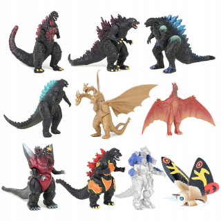 Akčná figúrka, postavička - 10ks Godzilla Kráľ Monsters Akčný Obrázok