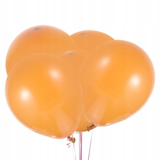 Balóny na párty - 100ks Latexové balóny Tan Brown Balloons