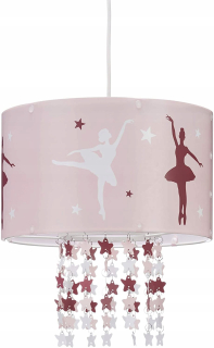 Luster do detskej izby - 1025. Fluid Stropné Ballet ružový
