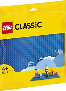 LEGO doska - 11025 LEGO CLASSIC MODRÁ STAVEBNÁ DOSKA
