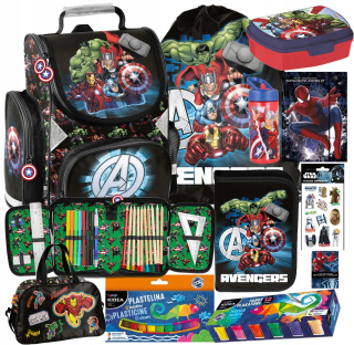 Paso AV22TT-525 Avengers viackomorová školská taška, 15 rokov
