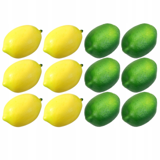 Balóny na párty - 12 ks Simulácia Dekorácie Lemon Dekoratívne
