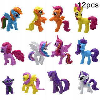 Bábika - 12ks My Little Pony postavy Twilight Sparkle P