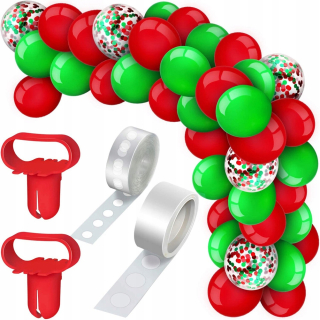 Balóny na párty - 129pcs Chic Pekná Balloons Confetti