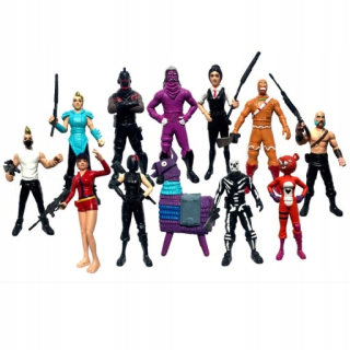 Rozprávková postavička - 12ks Fortnite Doll Model Obrázok Baby Hračka