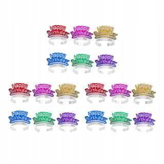 Párty klobúk - 18pcs Glitter Hot Razba Klobúky úrody