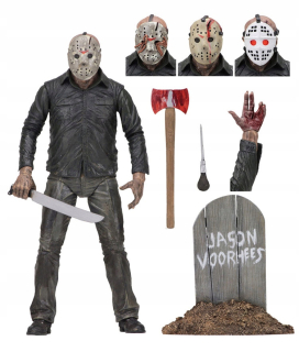 Akčná figúrka, postavička - 1980 NECA Piatok 13. Deluxe Edition JASON