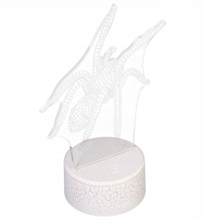 Nočná lampa do detskej izby - 1PC Spider-tvar nočné svetlo Halloween