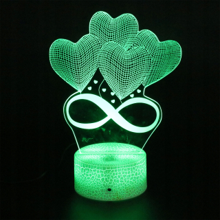 Nočná lampa do detskej izby - 1ks Nočné svetlo lampy dekoratívnych svetiel