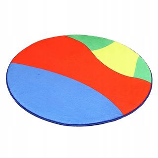 Koberec do detskej izby - 1ks 80cm Round Mata Floor Non-Slip PO