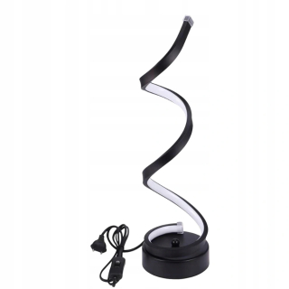 Nočná lampa do detskej izby - 1ks Spiral LED Stolná lampa Moderné lampa