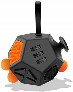 Antistresová kocka - 2 ks Infinity Cube Fidget Toys (Czarn 687E3 Iné