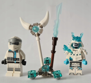 Akčná figúrka, postavička - 2 x Lego 892061 Ice Emperor Lego Ninjago 892065