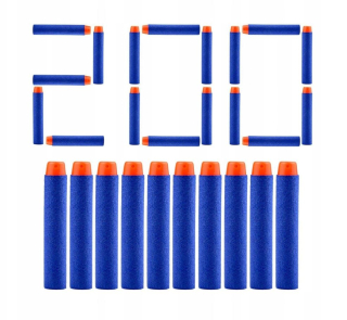 Pištoľ pre deti - 200 ELITE Nerf šípok NERF kazety