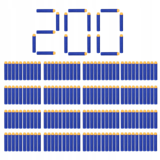 Detská zbraň - 200 KUSOV ŠÍPKOVÝCH KLÍČOV