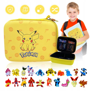 24KS POKÉMONOV FÓRKY PIKACHU FÓRKY KRABIČKA