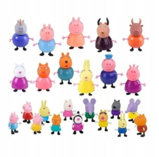 Rozprávková postavička - 25 kusov bábik Peppa Pig