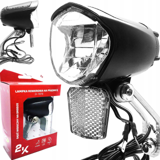 Osvetlenie na bicykel 25215 jy7070 70 lm externý generátor