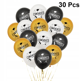 Balóny na párty - 30ks 12 palcových promočných farebných balónov Dr.