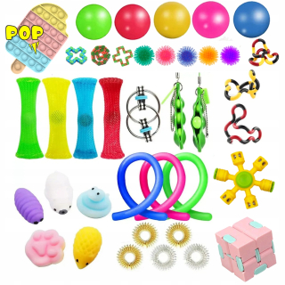 POP IT - 39 balenie Fidget hračky Set Obr. Toy