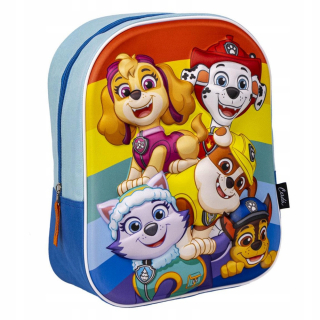 Jednokomorový batoh do škôlky Paw Patrol Cerda, chlapci, dievčatá, Odtiene modrej, Viacfarebné