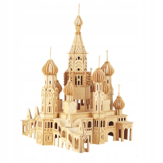 3D DREVENÉ PUZZLE KOSTOLNÝ CHRÁM PETERSBURG
