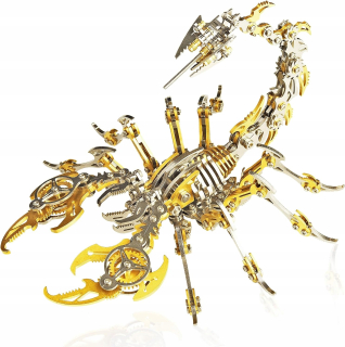 3D kovové puzzle Skorpion Súpravy 3D kovových modelov, ktoré si sami postavíte