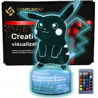 Viacfarebná nočná lampa Compliment Lighting