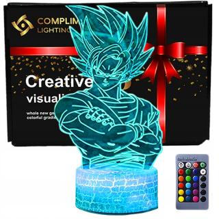 Songo Dragon Ball 3D LED nočná USB lampa