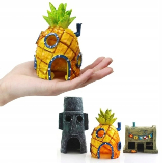 Rozprávková postavička - 3ks spongebob figúrky