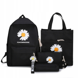 Školský batoh - 4 SET Školský batoh pre ženy, mládež