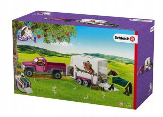 42346 SCHLEICH TROPHY s domom a TRAILER