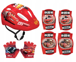 DETSKÁ NASTAVITEĽNÁ PRILBA NA BICYKEL DISNEY 52-56 + 2 ďalšie produkty