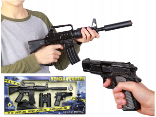 Pištoľ pre deti - 5 in 1 Metal Gun pre prebaľovací Cartridge kvality