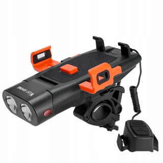 Západné cyklistické osvetlenie na bicykel 0701321 1000 lm USB