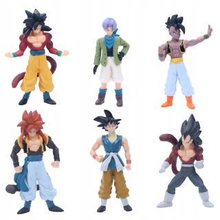 Zberateľská figúrka - 6ks Dragon Ball od 7. generácie figurín Doll