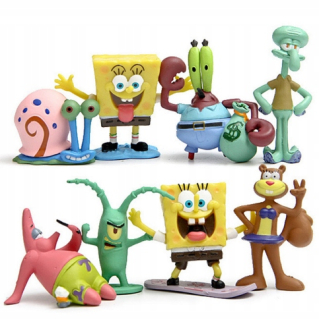 Rozprávková postavička - 8 Spongebob Stavebnice