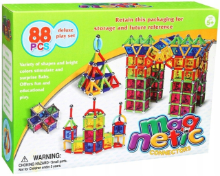 Magnetická stavebnica - 88 Ele.