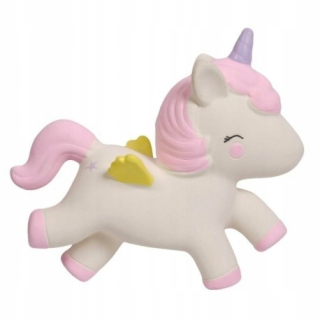 Hrkálka, chrastítko - Trochu krásna spoločnosť Gryzak Unicorn Guma