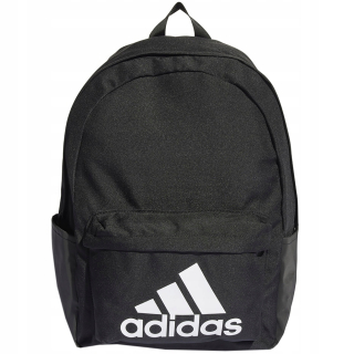 Športový batoh Adidas Classic Badge of Sport s 3 prúžkami, čierny
