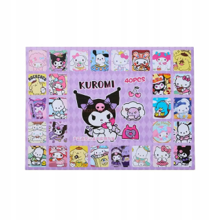 ADVENTNÝ KALENDÁR S HELLO KITTY KUROMI 40KS VIANOČNÝ DARČEK BÁBIKE
