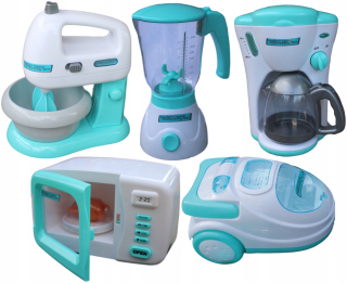 Detské spotrebiče -  AGD Mixer Blender Mikrovlnná Expres Vysávač